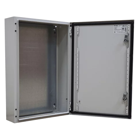 Lemezszekrény 600x400x200 IP66 kültéri elosztószekrény Eaton CS-64/200 111693