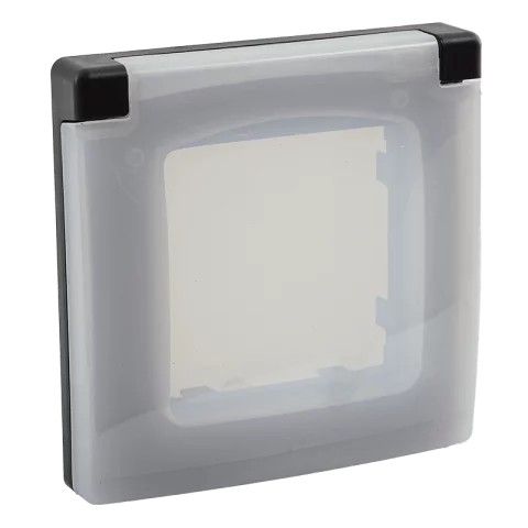 Legrand Niloé Step IP44 1-es keret fekete 863596