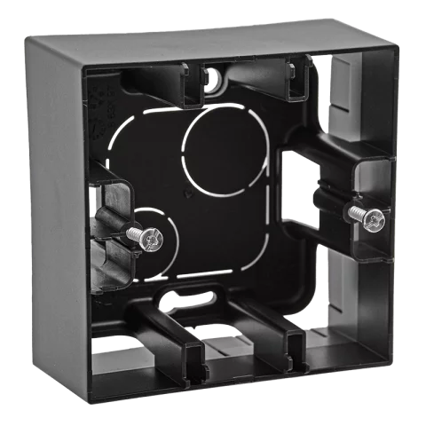 Legrand Niloé Step Kiemelőkeret Falon kívüli tartó keret fekete 863597