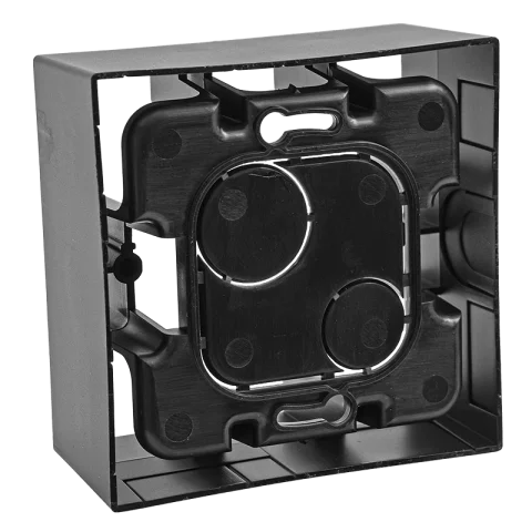 Legrand Niloé Step Kiemelőkeret Falon kívüli tartó keret fekete 863597