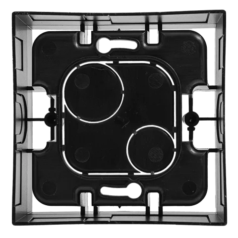 Legrand Niloé Step Kiemelőkeret Falon kívüli tartó keret fekete 863597