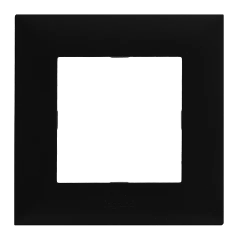 Legrand Niloé Step keret 1-es fekete 863591