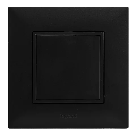 Legrand Niloé Step Vakfedél fekete 863500