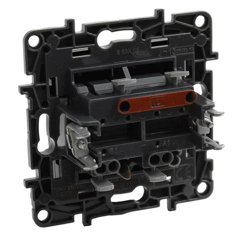 Legrand Niloé Step Kapcsoló 105 csillár villanykapcsoló rugós bekötés fekete 863505