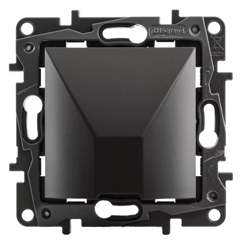 Legrand Niloé Step Kábelkivezető fekete 863529