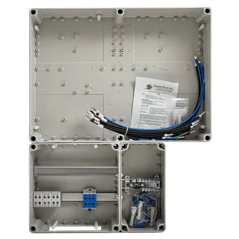 Csatári Plast PVT 6075 Á-V Fm-K-U 1/3 fázisú kombinált villanyóra szekrény 80A földkábeles