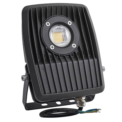 LED Reflektor 20W 4500K természetes fehér IP65 Fekete Tracon RSMDB20W
