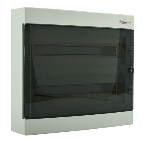 Lakáselosztó falon kívüli 36 modulos elosztó szekrény Tehnoplast THP-N2x18C