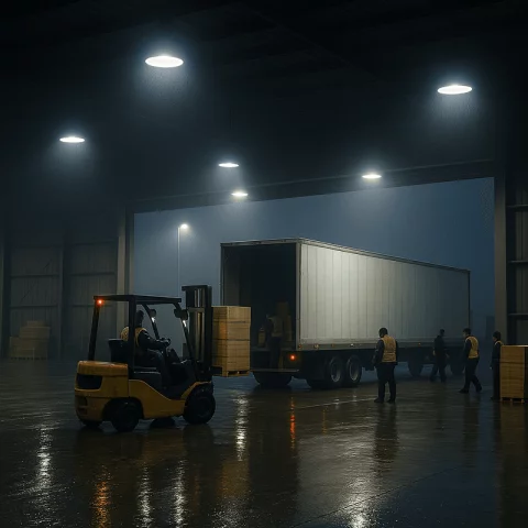 LED Csarnokvilágító 200W 24000lm 4000K 90° IP65 kerek csarnok világítás lámpa Commel 325-113