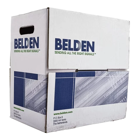 UTP internet lan kábel Cat5e (U/UTP 100MHz) 4x2x0,6 tömör réz vezeték BELDEN