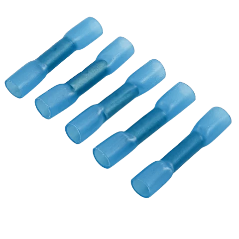 Toldóhüvely szett 5x2,5mm2 kábelhez Kábeljavító készlet Zsugorcső szett kötőelemmel Tracon ZSTHKSET