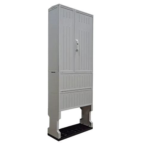 Csatári Plast PVT K-L 66x88/25 üres villanyóra szekrény lábazattal