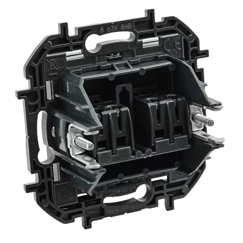 Legrand Niloé Step Hangszóró csatlakozó dupla fekete 863586