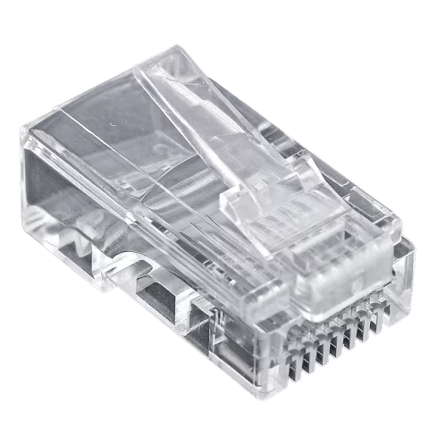 8P8C UTP moduláris dugó Cat5 RJ45 Ethernet csatlakozó Átmenő Szerelhető UTP csatlakozó Somogyi Pro