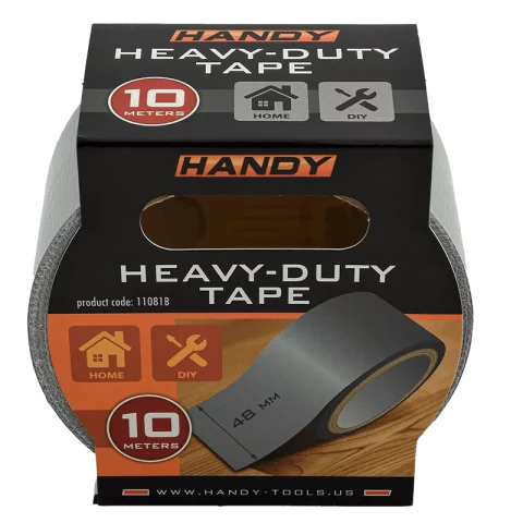 Ragasztószalag ezüst 10m x 48mm Handy Textil szállal Handy 11081B