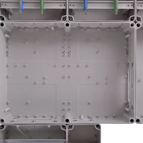 Csatári Plast PVT 7590 Á-V-H Fm-K ÁK-U 1/3 fázisú kombinált villanyóra szekrény 12 mod földkábeles