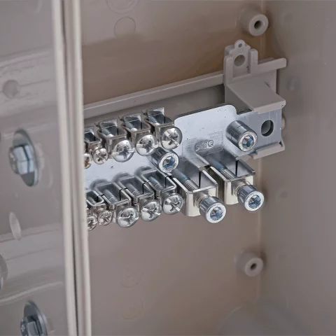 Csatári Plast PVT 7590 Á-V-H Fm-K ÁK-U 1/3 fázisú kombinált villanyóra szekrény 12 mod földkábeles