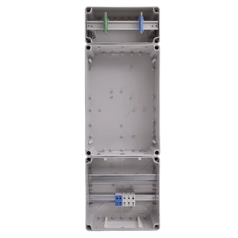 Csatári Plast PVT 3075 Fm-K ÁK 12-U 1/3 fázisú villanyóra szekrény 12 modulos 80A földkábeles