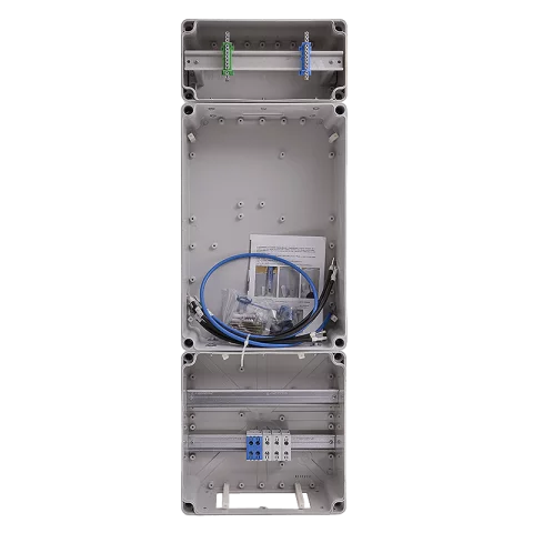 Csatári Plast PVT 3075 Fm-K ÁK 12-U 1/3 fázisú villanyóra szekrény 12 modulos 80A földkábeles