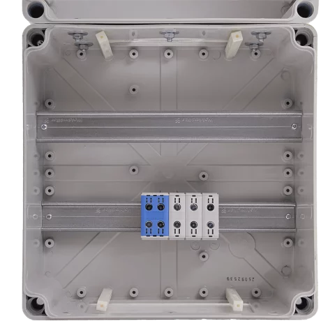 Csatári Plast PVT 3075 Fm-K ÁK 12-U 1/3 fázisú villanyóra szekrény 12 modulos 80A földkábeles