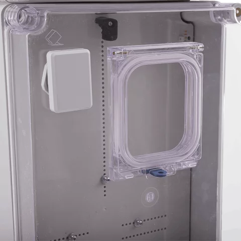 Csatári Plast PVT 3075 Fm-K ÁK 12-U 1/3 fázisú villanyóra szekrény 12 modulos 80A földkábeles