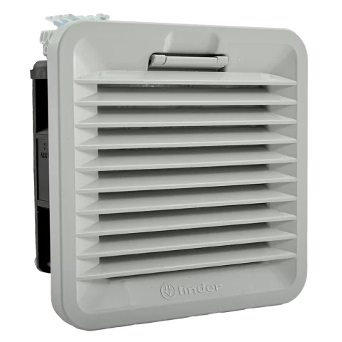 Szellőztető Ventilátor szűrővel 120x120mm Kapcsolószekrényhez 23W IP54 Finder 7F.20.8.230.1020