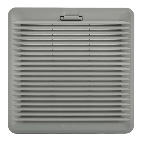 Kilépő levegő nyílás szűrőbetéttel 209x209mm 3-as méret IP54 ventilátorhoz Finder 7F.02.0.000.3000