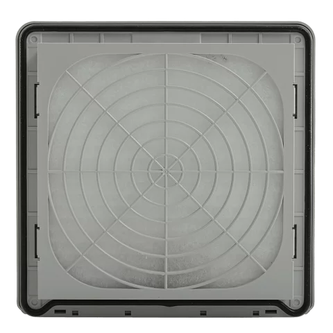 Kilépő levegő nyílás szűrőbetéttel 209x209mm 3-as méret IP54 ventilátorhoz Finder 7F.02.0.000.3000