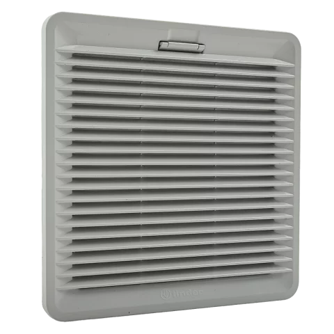 Szellőztető Ventilátor szűrővel 209x209mm Kapcsolószekrényhez 29W IP54 Finder 7F.20.8.230.3100