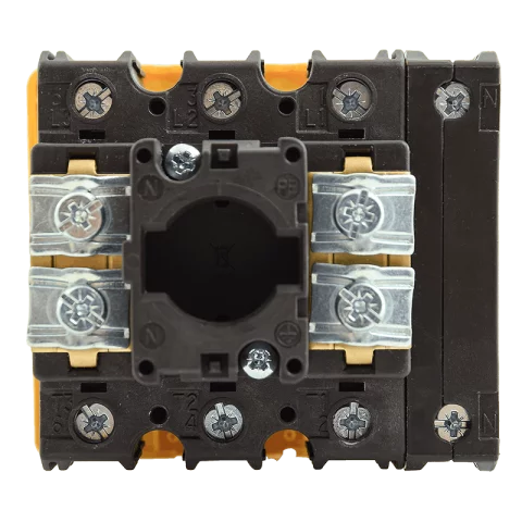 Eaton Beépíthető Tűzeseti főkapcsoló 3P+N 63A VÉSZ-KI Előlapra építhető kapcsoló P3-63/EA/SVB/N