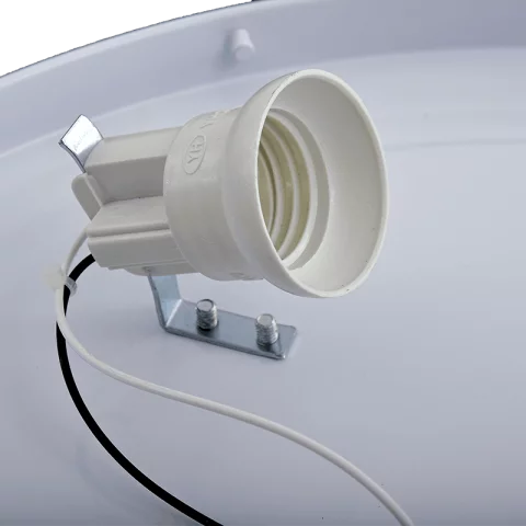 Mennyezeti Lámpa 2xE27 (Max.2x40W) IP44 kerek műanyag Csillagos Avide Alice ACLO38E27-AL-IP44