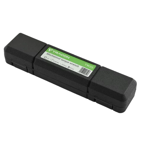 Nyomatékkulcs 1/4" 5-25Nm Mechanikus nyomatékkulcs 5-25 Kofferban Tracon TW25
