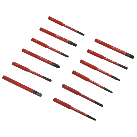 Szigetelt szerszámkészlet 23db-os VDE 1000V Nyomaték csavarhúzóval WIHA TorqueVario-S Wallbox