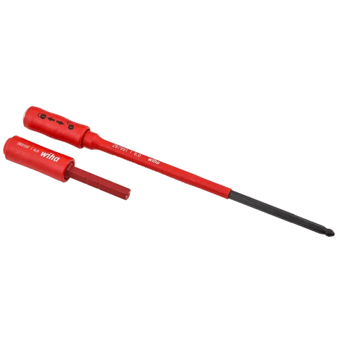 Szigetelt szerszámkészlet 23db-os VDE 1000V Nyomaték csavarhúzóval WIHA TorqueVario-S Wallbox