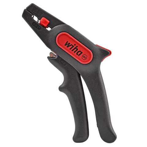 Blankoló vezetékcsupaszító és vágó szerszám Automata blankoló fogó 0,2-6mm2 Wiha 44617