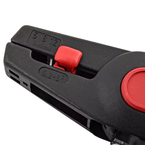 Blankoló vezetékcsupaszító és vágó szerszám Automata blankoló fogó 0,2-6mm2 Wiha 44617