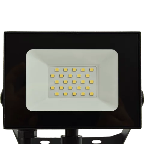 LED Reflektor Mozgásérzékelővel 20W 6500K hideg fehér 1600lm IP44 Fekete Commel 307-302