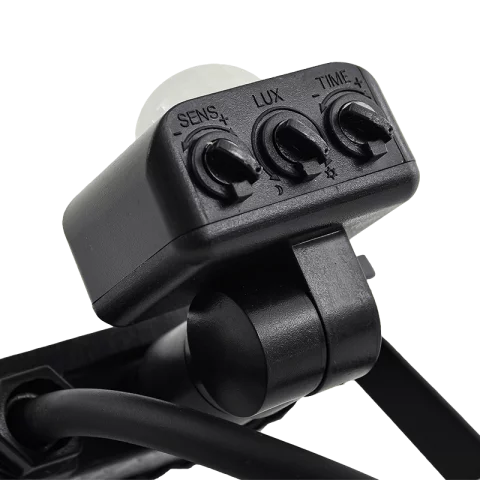 LED Reflektor Mozgásérzékelővel 10W 4000K természetes fehér 800lm IP44 Fekete Commel 307-219