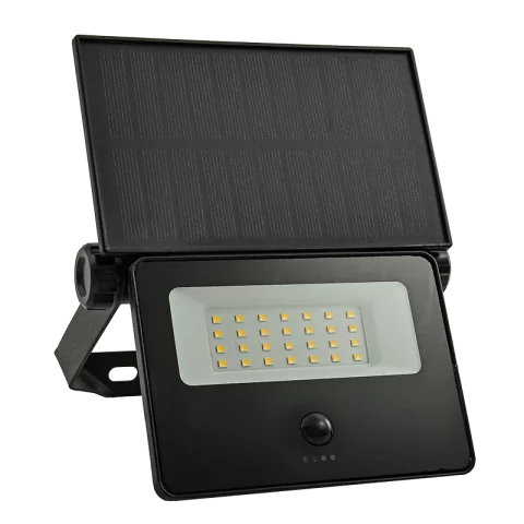 Napelemes Solar LED Reflektor Mozgásérzékelővel 8W 4000K 700lm Avide ASOLFLNW-18-CMSP-PIR