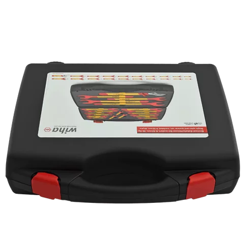 Villáskulcs készlet 20db-os 6-32mm VDE 1000V Szigetelt Villás kulcs szett Wiha 43022