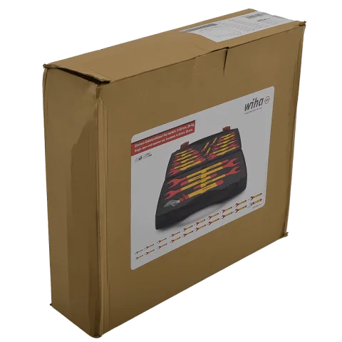 Villáskulcs készlet 20db-os 6-32mm VDE 1000V Szigetelt Villás kulcs szett Wiha 43022