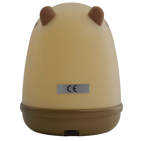 Vizidisznó LED Éjszakai fény 1,5W 3000K Akkumulátoros USB-s Éjjeli fény Strühm Kapibara 04807