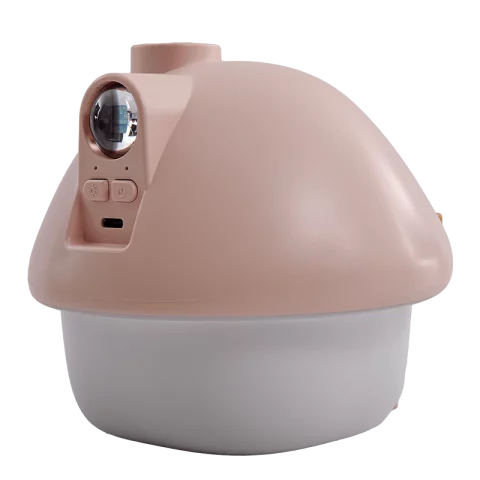 Gombaházikó LED Éjszakai fény és Párásító 2,5W RGB + 3000K Pink + fehér Akkumulátoros USB-s MARY'S