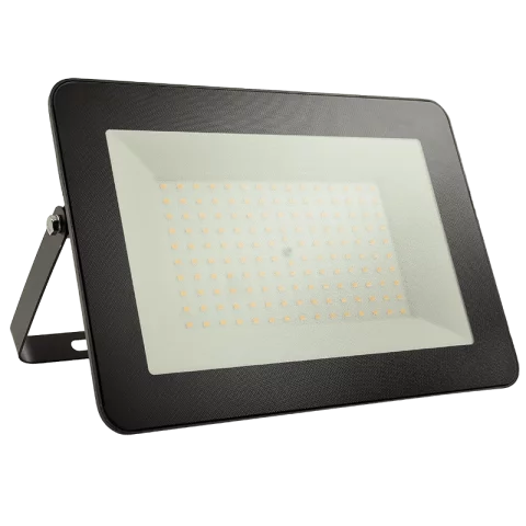 LED Reflektor 100W 4000K természetes fehér 9000lm IP65 Fekete Gyorscsatlakozóval Anco 321544