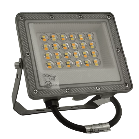 LED Reflektor 20W CCT Állítható Színhőmérséklettel 1850lm IP65 Szürke Kanlux ACETE 20W CCT GR