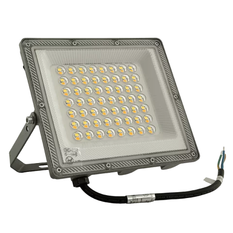 LED Reflektor 50W CCT Állítható Színhőmérséklettel 4300lm IP65 Szürke Kanlux ACETE 50W CCT GR
