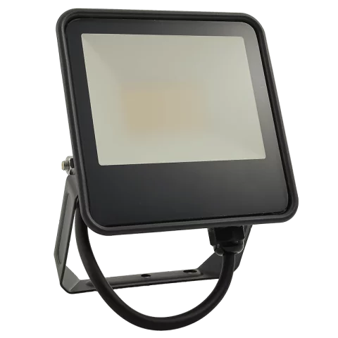 LED Reflektor 30W 4000K természetes fehér 3450lm IP65 Fekete Kanlux IQ-LED FL-30W-NW