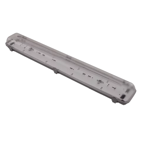 Led Fénycső Armatúra 2x 60cm IP65 por és páramentes led lámpatest T8 SBS Virgin G13 ABS/PC