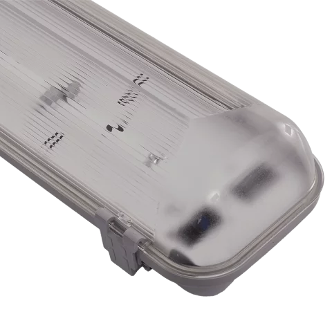 Led Fénycső Armatúra 2x 60cm IP65 por és páramentes led lámpatest T8 SBS Virgin G13 ABS/PC