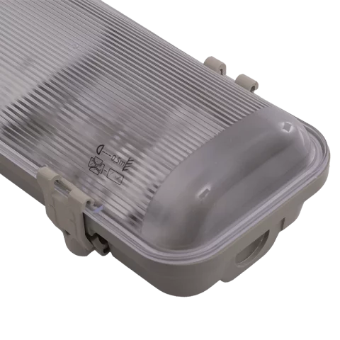 LED Fénycső Armatúra 2x 60cm IP65 por és páramentes led lámpatest Kanlux MILEDO DICHT 4LED PI 218/PS